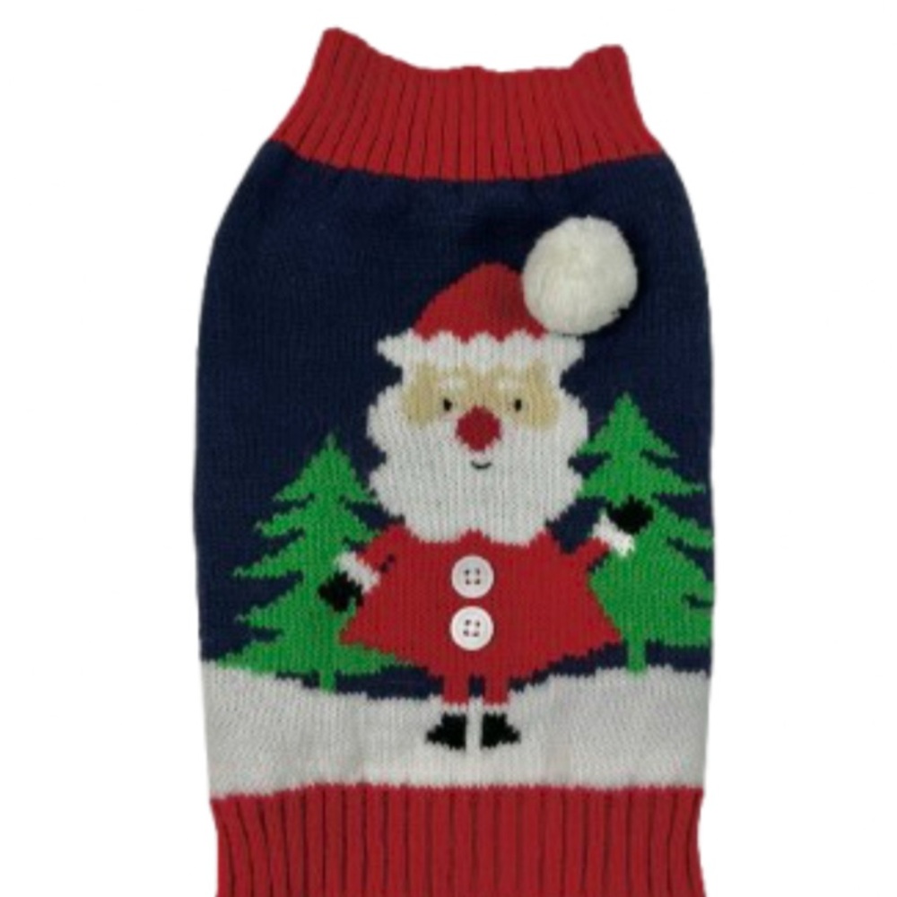 SimplyDog Christmas Knit Sweater